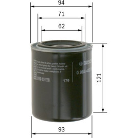 Ölfilter 0 986 452 005