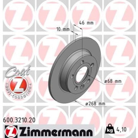 Zimmermann Bremsscheibe 600.3210.20 Zimmermann Bremsscheibe 600.3210.20