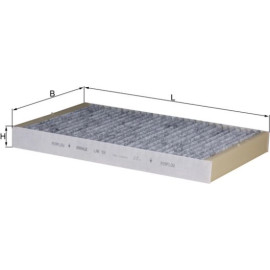 MAHLE Filter, Innenraumluft LAK 93
