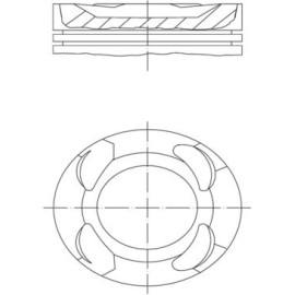 Kolben 081 PI 00126 000