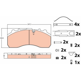 Bremsklötze GDB5067