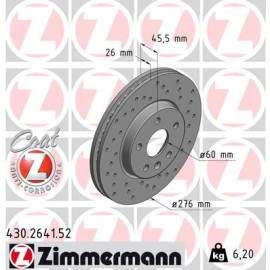 Bremsscheibe VA Sport 430.2641.52 Bremsscheibe VA Sport 430.2641.52