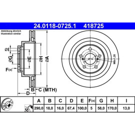 Bremsscheibe 24.0118-0725.1