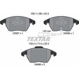 Bremsbelagsatz Vw P. Cc/Golf/Jetta/Passat/Touran 03 2469602