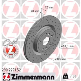 Bremsscheibe HA Sport 290.2271.52