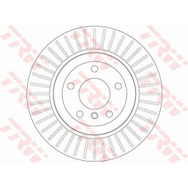 TRW Bremsscheibe Hinterachse DF6299 TRW Bremsscheibe Hinterachse DF6299