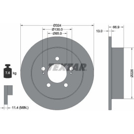 BREMSSCHEIBE 92347403 BREMSSCHEIBE 92347403