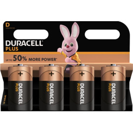 Duracell Plus D (MN1300/LR20) K4 5000394142039