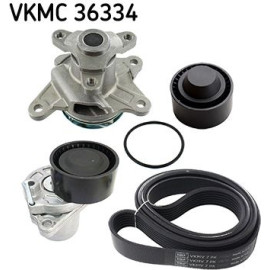 SKF Wasserpumpe + Keilrippenriemensatz VKMC 36334