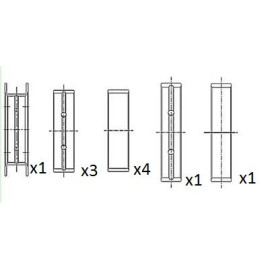FAI AutoParts Kurbelwellenlager BM1020-STD