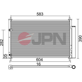 JPN Kondensator, Klimaanlage 60C9134-JPN