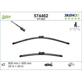 VM362 VALEO Silencio X.TRM Wischer 574462