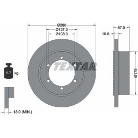 Bremsscheibe 92304003