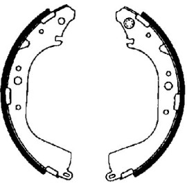 Bremsbacken Toyota Hi-Lux/4 Runner/Land Cruiser 91041500