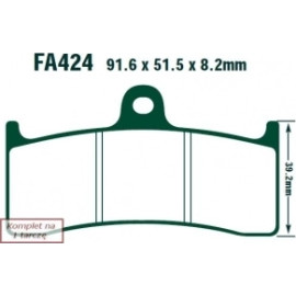 EBC Bremsklötze FA424HH