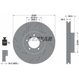 Bremsscheibe Porsche P. Panamera 3.0-4.8 09-13 Pr 92214005 Bremsscheibe Porsche P. Panamera 3.0-4.8 09-13 Pr 92214005