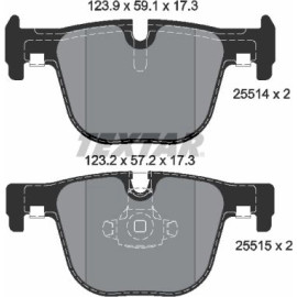 Bremsbelagsatz Bmw T. F30/F31 320-335/F32 428/430 2551401