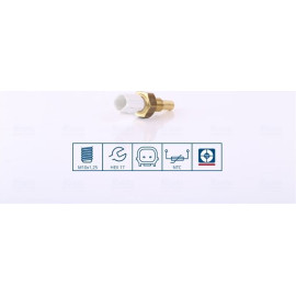 NISSENS Sensor, Kühlmitteltemperatur 207071