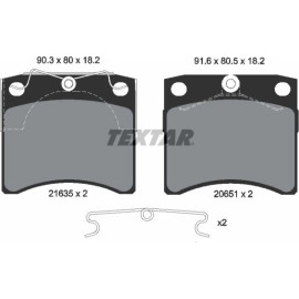 Bremsbelagsatz Vw P. T4 09/90 15 2163501