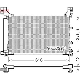 DENSO Kondensator, Klimaanlage DCN50133