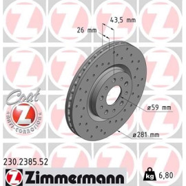 Bremsscheibe VA Sport 230.2385.52 Bremsscheibe VA Sport 230.2385.52