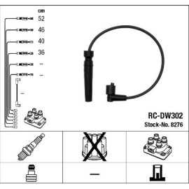 RC-DW302 NGK - Zündkabelsatz 8276