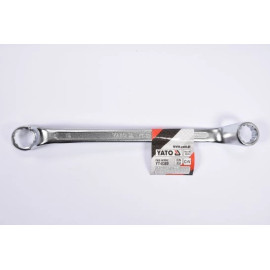 Doppelringschlüssel Gekr÷Pft 18X19mm Polierte K÷Pfe YT-0389