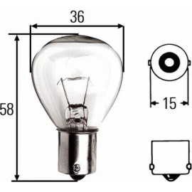 8GA 002 074-121 HELLA Glühlampe U 12 V 45 W Sockel BA15s – 8GA 002 074-121 8GA 002 074-121 HELLA Glühlampe U 12 V 45 W Sockel BA15s – 8GA 002 074-121