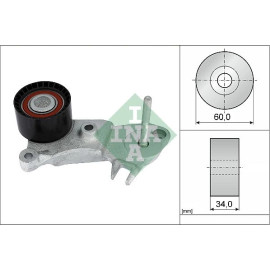 Umlenk-/Führungsrolle, Zahnriemen 532 0999 10