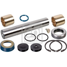 febi bilstein 104035 Achsschenkelbolzensatz – Länge 155 mm, Außen-Ø 1 28 mm, Außen-Ø 2 27,5 mm – OE 50 01 865 610