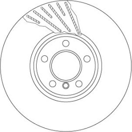 Bremsscheibe Bmw S. 5/6/7 10-Pr DF6612S Bremsscheibe Bmw S. 5/6/7 10-Pr DF6612S