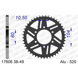 AFAM Kettenrad ALU 39 Zähne 17606-39