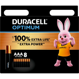 Duracell Optimum 8AAA 5000394137714