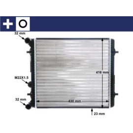 Kühler, Motorkühlung CR 367 000S