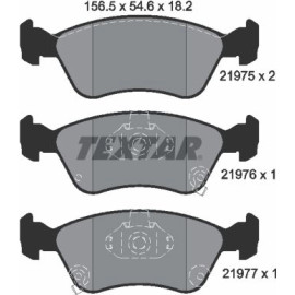 Textar Bremsbelagsatz 2197502 Textar Bremsbelagsatz 2197502