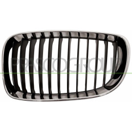 KÜHLERGRILL L SCHWARZ/CHROM PQ 1711,409,2