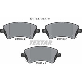 Bremsbelagsatz Toyota P. Corolla 01- Uk 2376601
