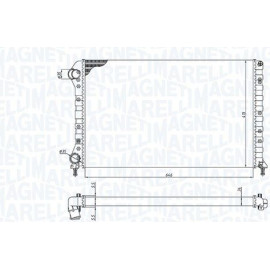 Magneti Marelli Motorkühler 350213194400