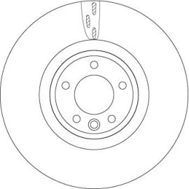 TRW Bremsscheibe DF6957S TRW Bremsscheibe DF6957S