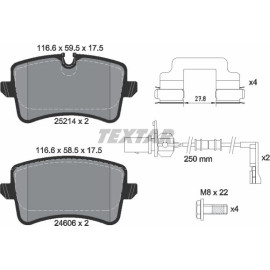 Bremsbelagsatz Vw T. A8 09- Scheibe 330Mm 2521404
