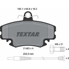 Textar Bremsbelagsatz 2146304 Textar Bremsbelagsatz 2146304