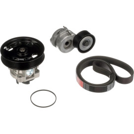 Gates Micro-V Keilrippenriemensatz mit Wasserpumpe KP16PK1320 Gates Micro-V Keilrippenriemensatz mit Wasserpumpe KP16PK1320