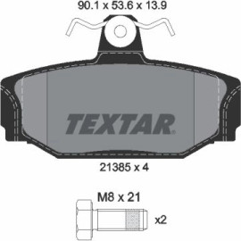 Textar Bremsbelagsatz 2138501 Textar Bremsbelagsatz 2138501