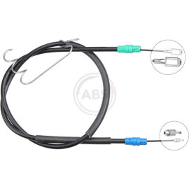 A.B.S. Handbremsseil Seilzug Festellbremse K13853 A.B.S. Handbremsseil Seilzug Festellbremse K13853