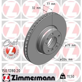 11 481 034 Bremsscheibe VA 150.1280.20