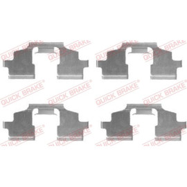 Quick Brake Montagesatz für Bremsbeläge 109-1675 Quick Brake Montagesatz für Bremsbeläge 109-1675