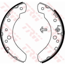 51 461 039 Bremsbacken GS6224