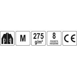 Yato Arbeits- Werkstatt Jacke / M YT-8021