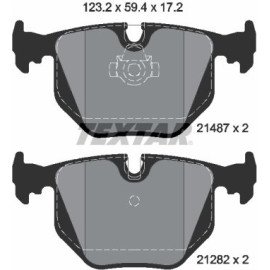 Bremsbelagsatz Bmw T. E46/E83 2148703
