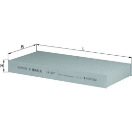 MAHLE Filter, Innenraumluft LA 237